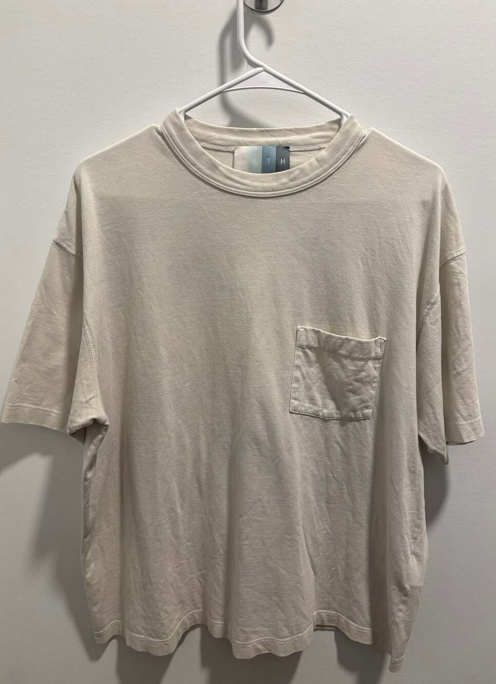 Kith SS23 Lax Pocket Tee White